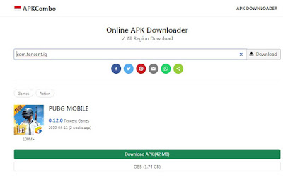 Cara Download APK Game PUBG + OBB/DATA di Laptop