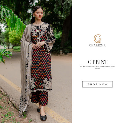 Fall Winter Collection By Charizma | New 3 Piece Suits | Pakistani Dress Designs