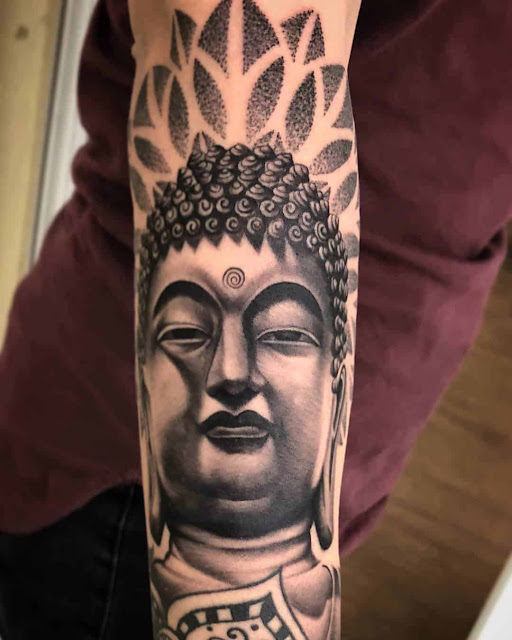 Tatuagens de Buddha: 30 ideias masculinas