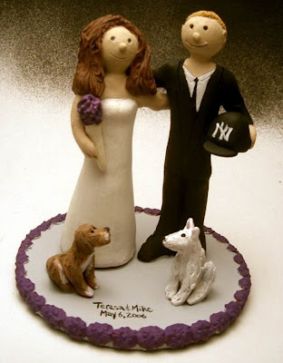 cake toppers. Football Wedding Cake Topper