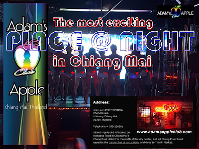 Most exciting PLACE Adams Apple Club Chiang Mai