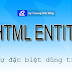 Các ký tự đặc biệt thường dùng trong lập trình HTML