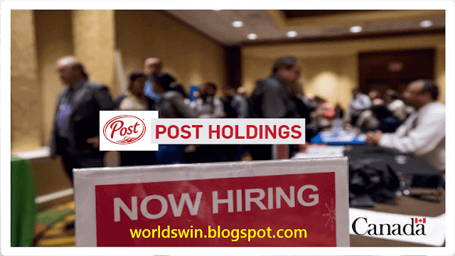 jobs abroad in canada at Post Holdings groups for production workers