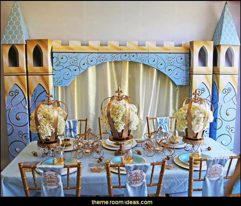Decorating theme bedrooms Maries Manor Cinderella party  