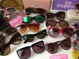 sunglasses collection, Fashion and Cookies, fashion blogger, #inmycloset