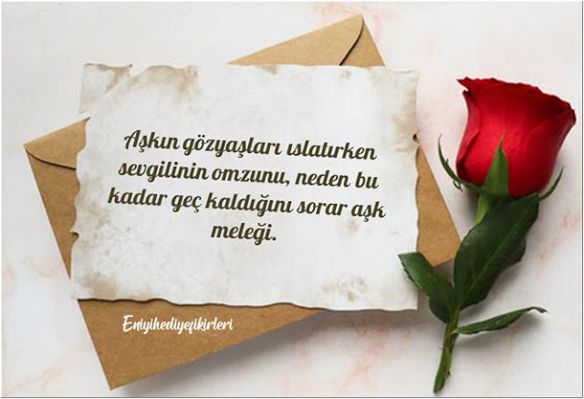 sevgi sözleri