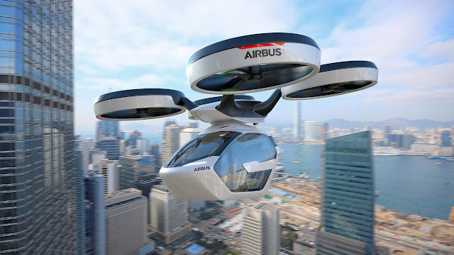 Airbus unveils Flying Uber which you can summon
