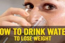 How To Drink Water To Lose Weight