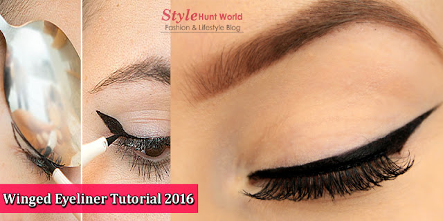 Winged Eyeliner Tutorial 2016 | How To Get The Perfect Winged Eyeliner