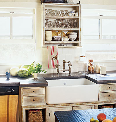 Country Farmhouse Kitchen on Kitchen Sink That Is In Front Of A Window  I M A Big Fan Of Natural