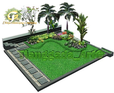 tukang taman surabaya, desain taman surabaya, desain taman, tukang taman