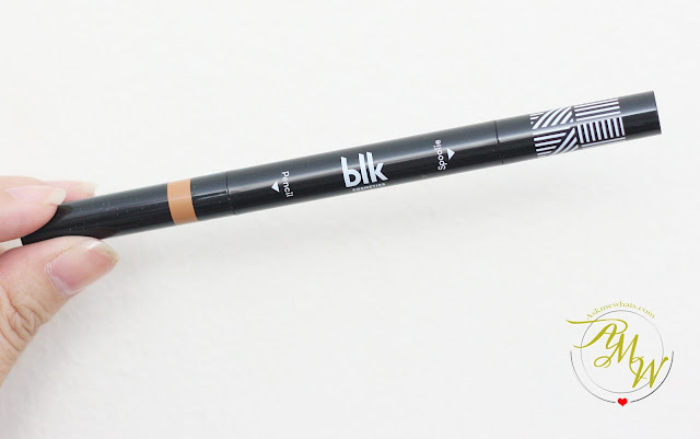 a photo of BLK Cosmetics Brow Sculpting Pencil Duo Review in Taupe by Nikki Tiu of AskMeWhats.com