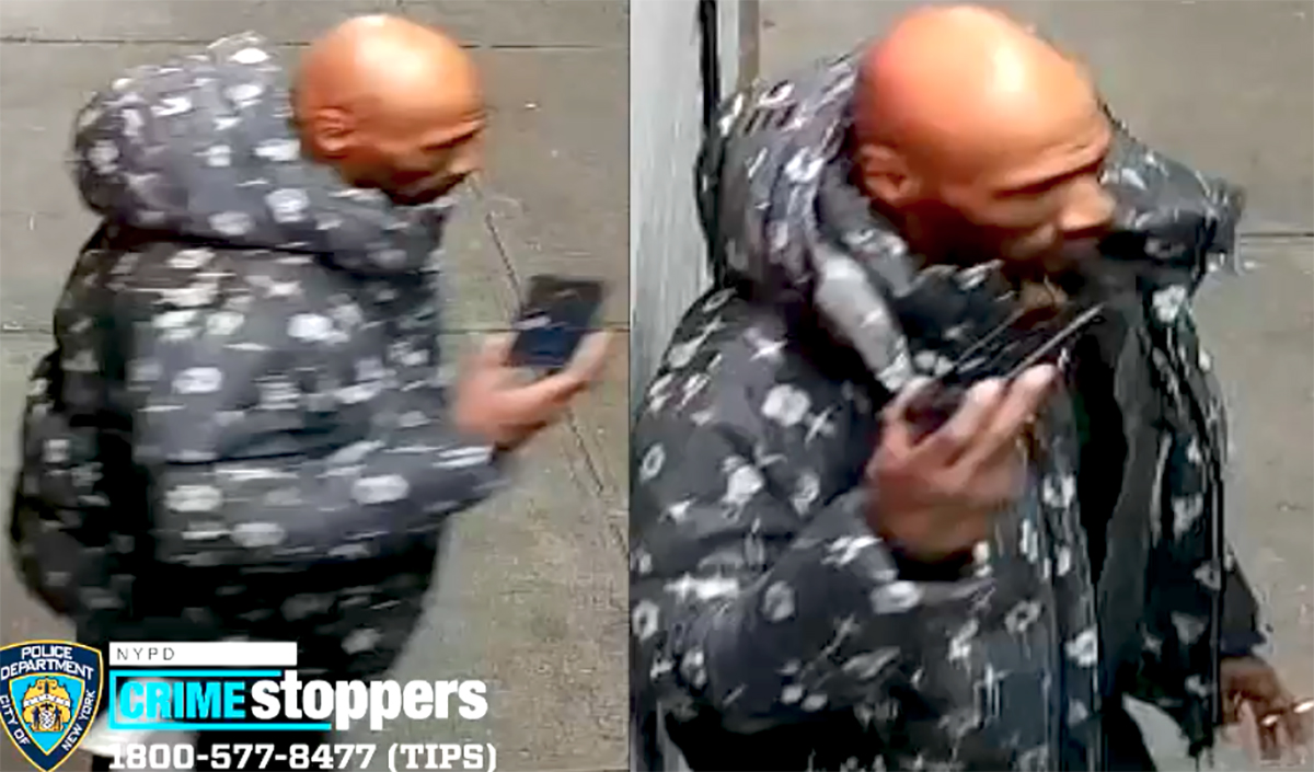 The NYPD is searching for this man in connection with a shooting inside a Harlem apartment building. -Photo by NYPD