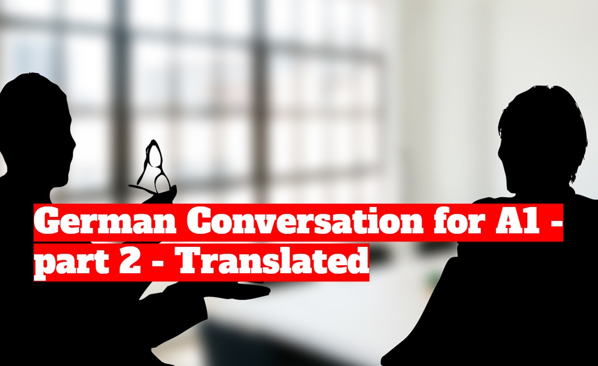 German - conversation - A1