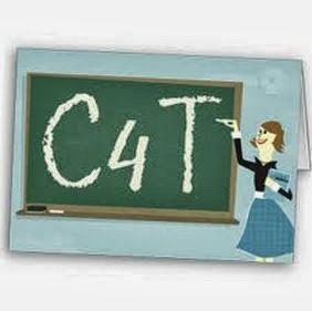 a chalkvoard with C4T written on it