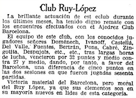 Recorte de La Vanguardia, 9/9/1926