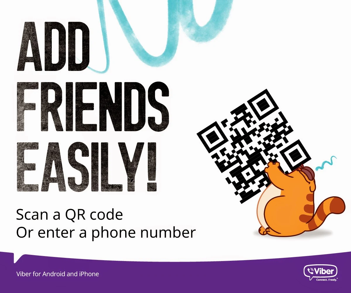 Viber adds QR code support