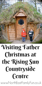 Santa's Grotto at Rising Sun Countryside Centre, North Tyneside - A review 