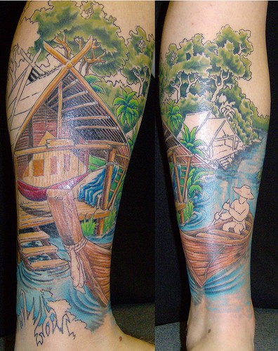 Cool Leg Tattoo Gallery For Men Tattoos