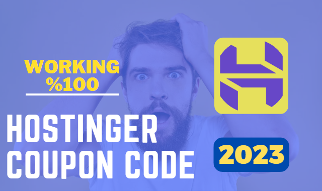 Hostinger Coupon Code 2023 | Working %100