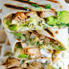 Chicken and Avocado Burritos #recipe #healthy