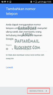 cara daftar akun google play store