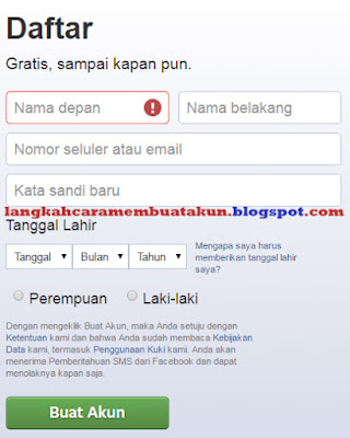  Mendaftar Facebook Lewat Hp Dengan Cepat | Mau Bikin Facebook 