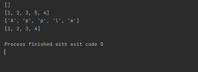 What is a List in Python? and some problems on lists.