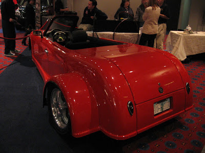Eco-Fueler American Roadster CNG at the Portland International Auto Show in Portland, Oregon, on January 28, 2006