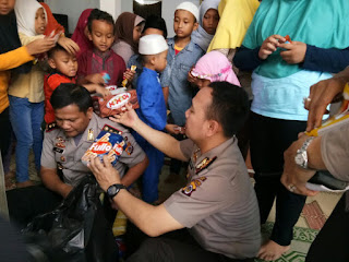 Kapolresta Yogyakarta Peduli Anak Yatim