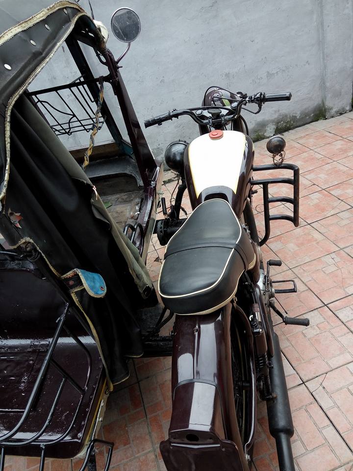 JUAL MOTOR TUA BSA Salur 1953 Becak Motor Surat Lengkap 