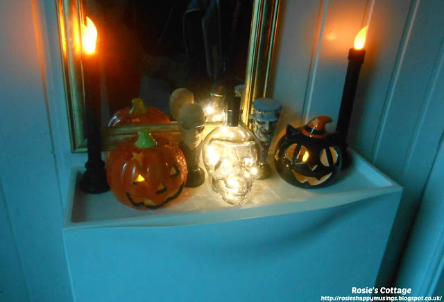 Autumn Bucket List: One of the best parts of autumn is Halloween and getting to decorate with Halloween decor.