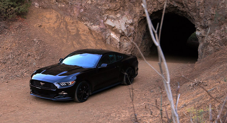 2015 Ford Mustang Blacked Out