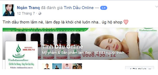 Mua Tinh Dầu Nguyên chất Tại Cần thơ