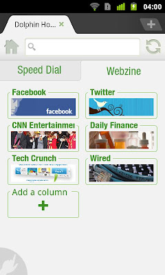 Dolphin Browser HD v7.6.0
