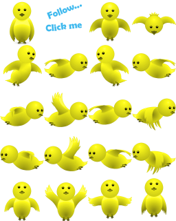 Kumpulan Gambar Burung Twitter Berwarna Kuning