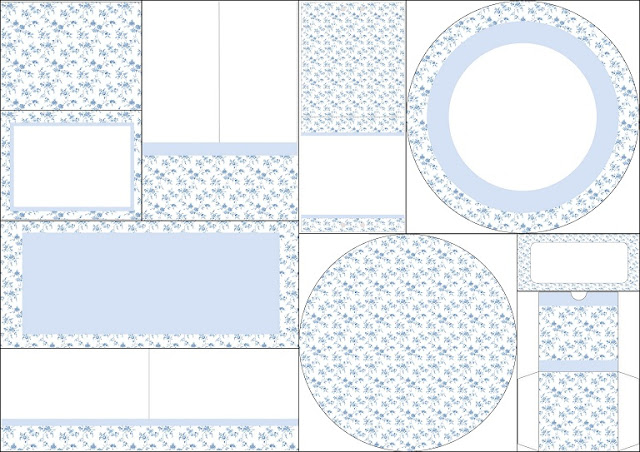 Light Blue Shabby Chic: Free Printable Candy Bar Labels.