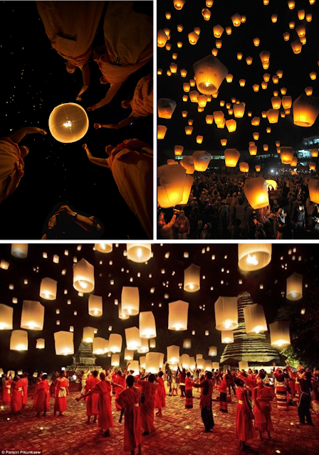 Lantern Festival, Chaing Mai, Thailand