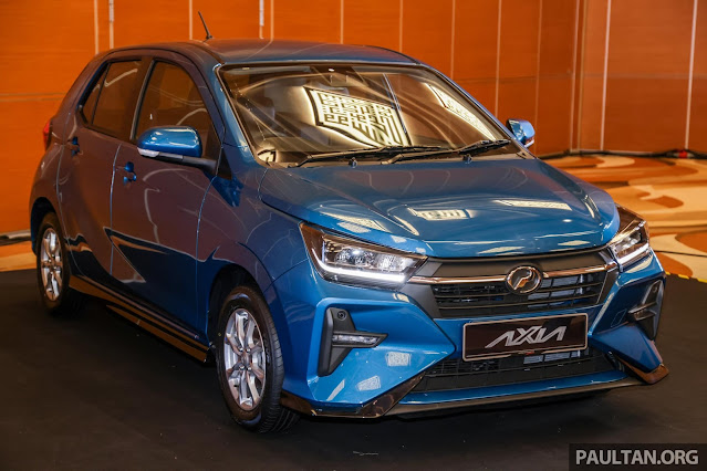 Gambar Dan Design Rasmi Terbaru Axia 2023 Yang Berharga Bermula RM38,600