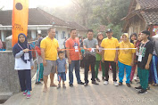 Memeriahkan HUT RI Ke-74, Desa Tanjung Kerta Gelar Jalan Sehat