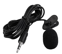 Portable External Microphone with Clip