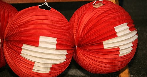 Famille EGGER: La fête nationale suisse (1er août)