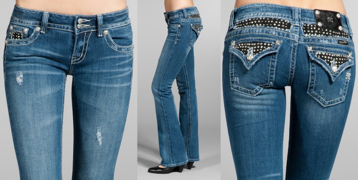 miss me jeans embellished flap pocket bootcut in vintage