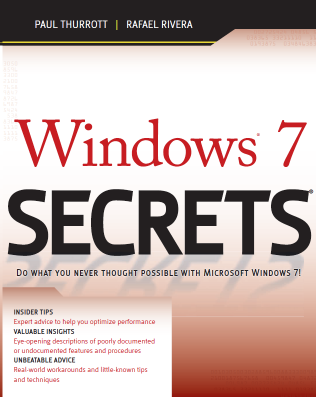 Free Ebook Download 1001tutorial.blogspot.com Windows 7 Secrets