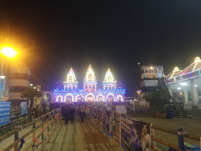 Illuminated Temple of Kapil Muni