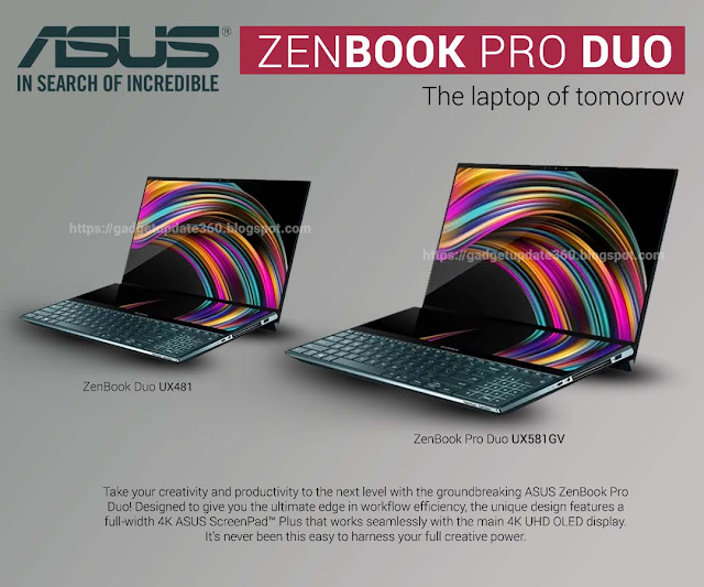 Zenbook Duo, Zenbook Pro Duo
