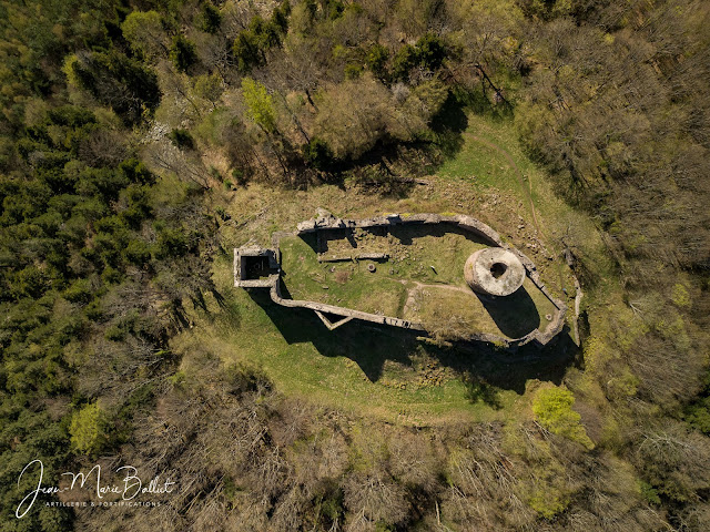 Château du Frankenbourg. Vue d'apex [2018].