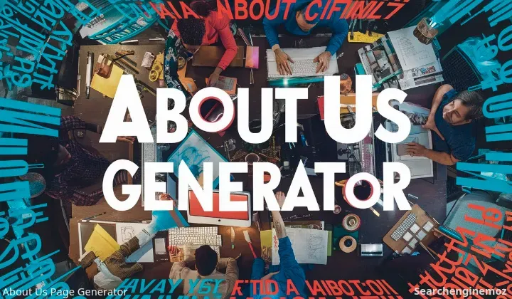 Free About Us page generator