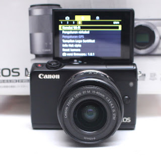 Jual Kamera Canon M100 Built-in Wi-Fi TouchScreen