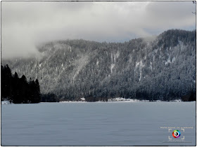 XONRUPT-LONGEMER (88) - Le lac de Longemer gelé !